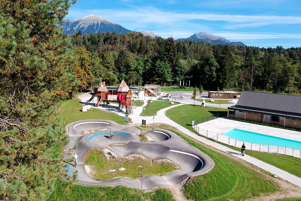 Pumptrack Beispiel Bled