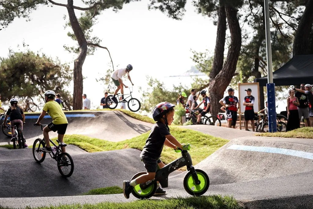 Pumptrack Beispiel Porec